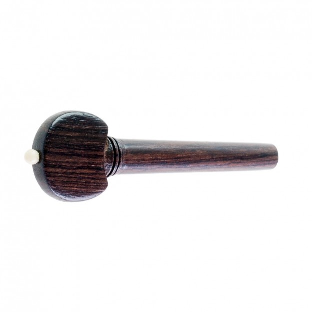 Rosewood viola peg, Hill model white pin