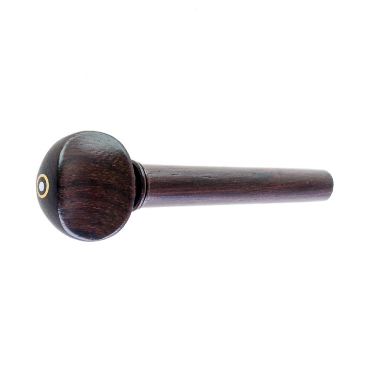 Rosewood viola peg, Swiss model with Parisian eye