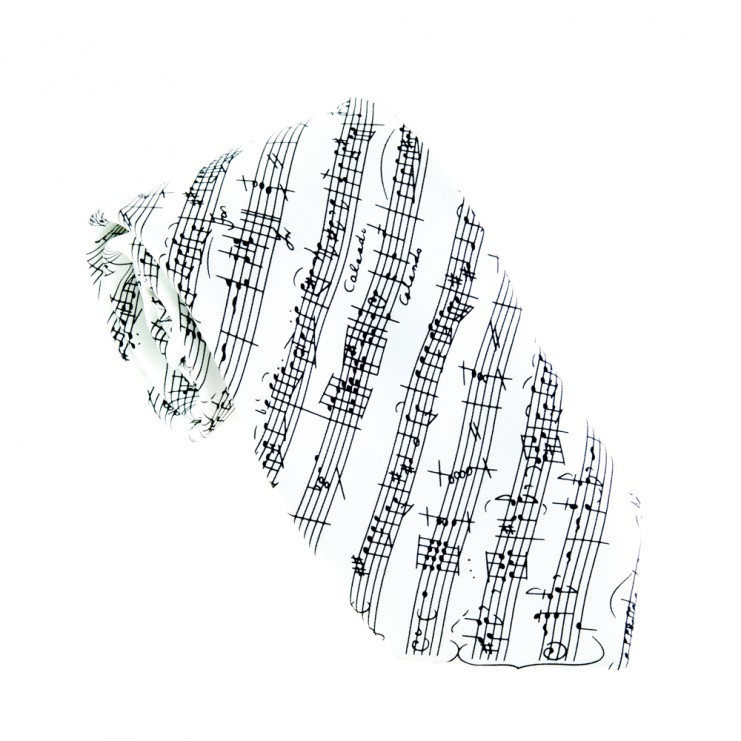 Corbata seda Mozart