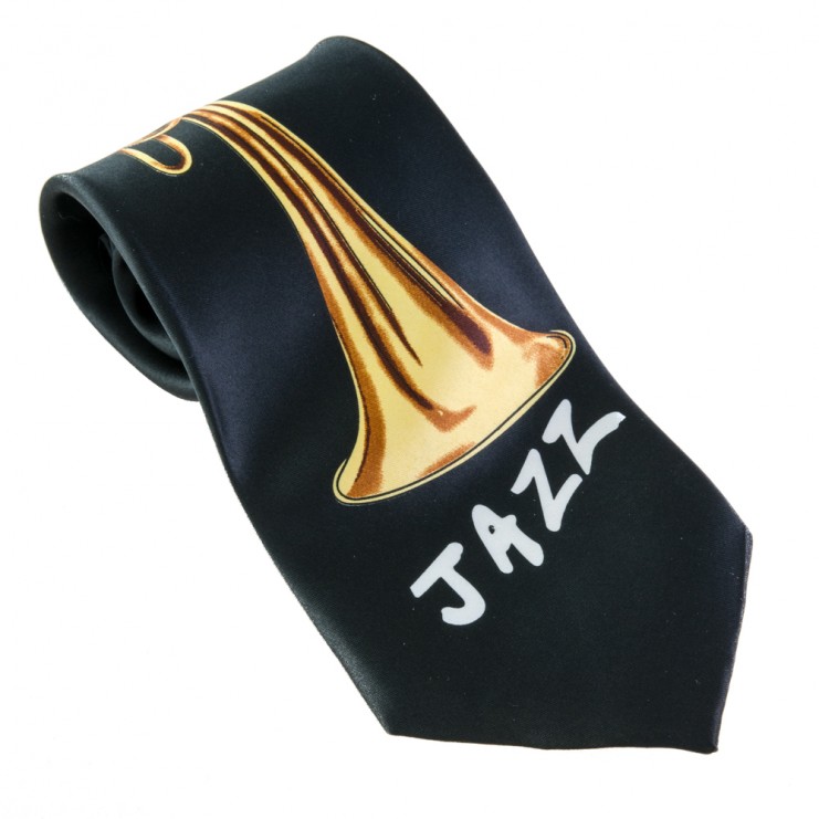 Corbata negra jazz