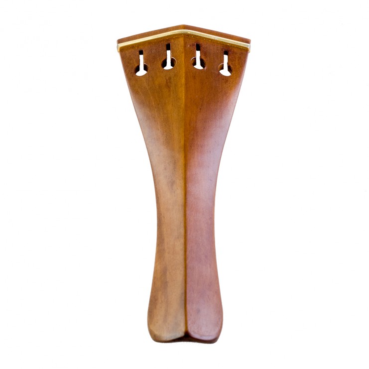 Boxwood viola tailpiece, Hill model golden fret