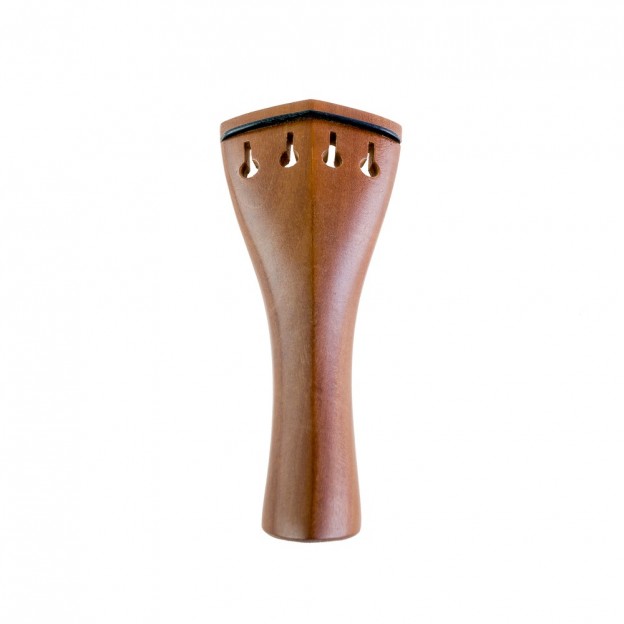 tailpiece for violin of boxwood type natural wood