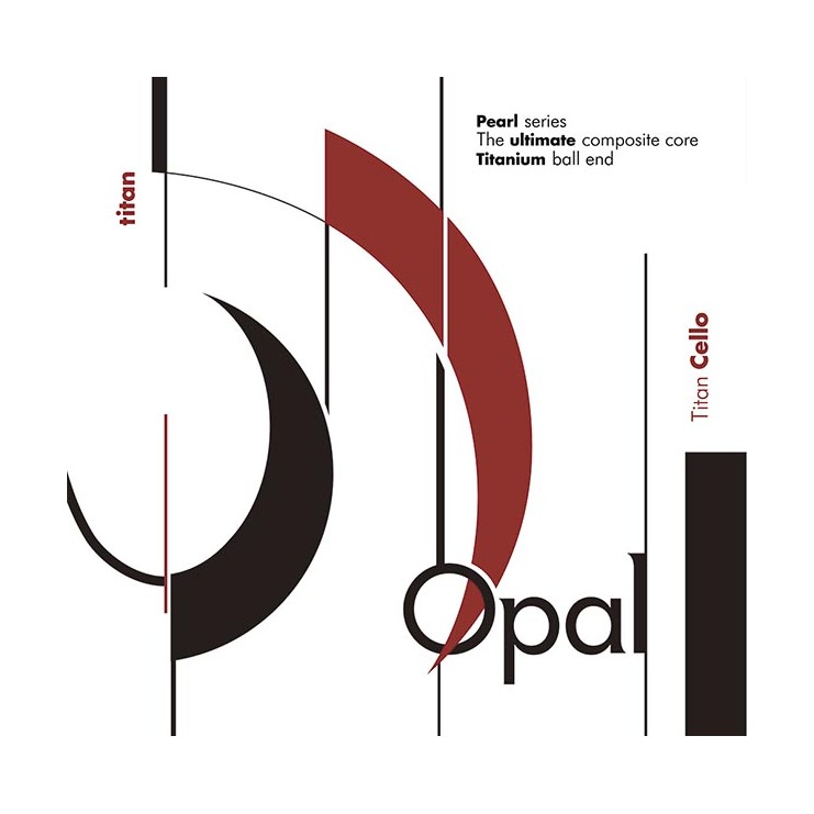 Cuerda de cello For-Tune Opal Titan 1ª La Medium