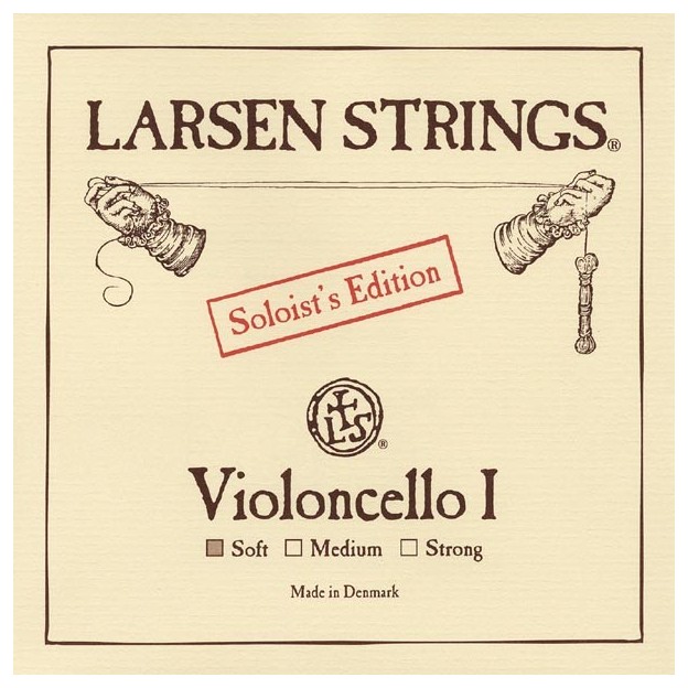 Cuerda de cello Larsen 1&ordf; La Soloist's Ed Soft