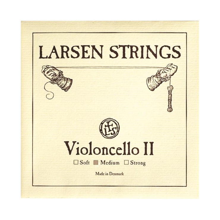Cuerda de cello Larsen 2ª Re Medium
