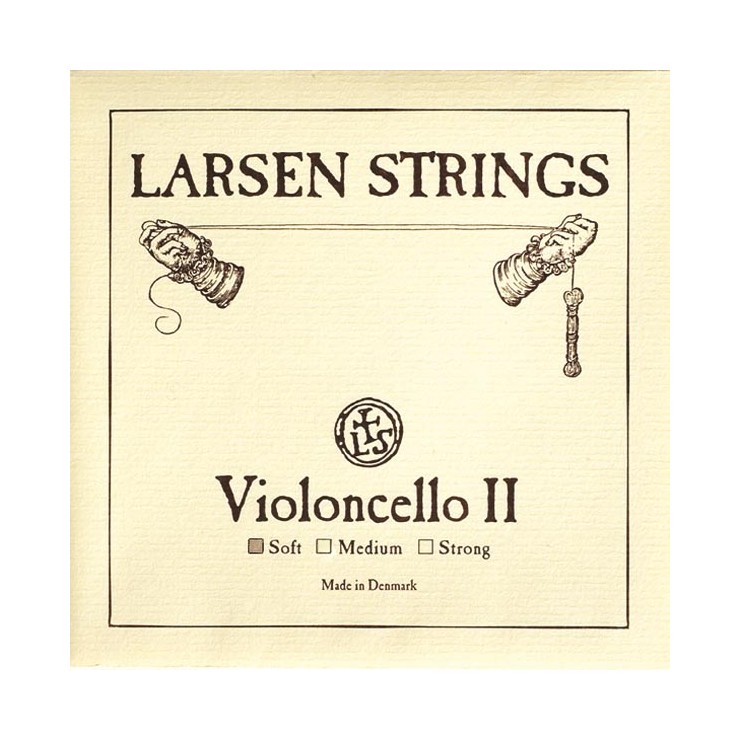 Cuerda de cello Larsen 2ª Re Soft