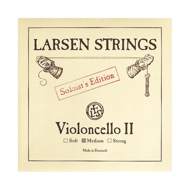 Cuerda de cello Larsen 2ª Re Soloist's Ed Medium