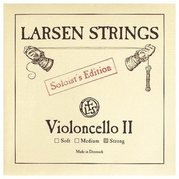 Cuerda de cello Larsen 2&ordf; Re Soloist's Ed Strong