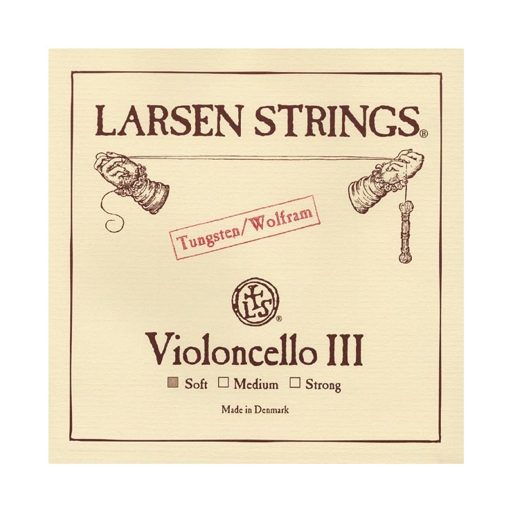 Cuerda de cello Larsen 3ª Sol Soft