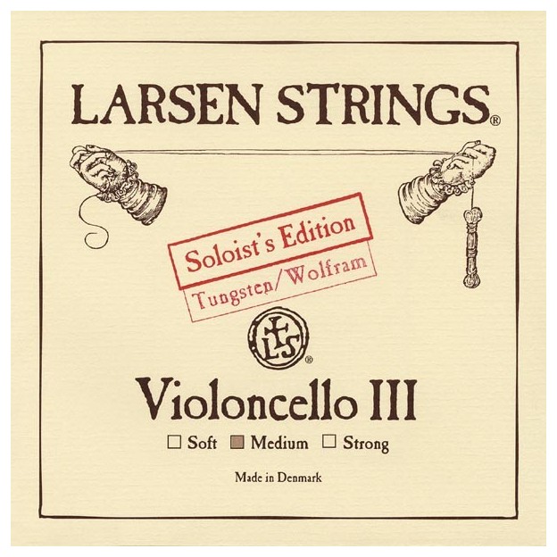 Cuerda de cello Larsen 3&ordf; Sol Soloist's Ed Medium