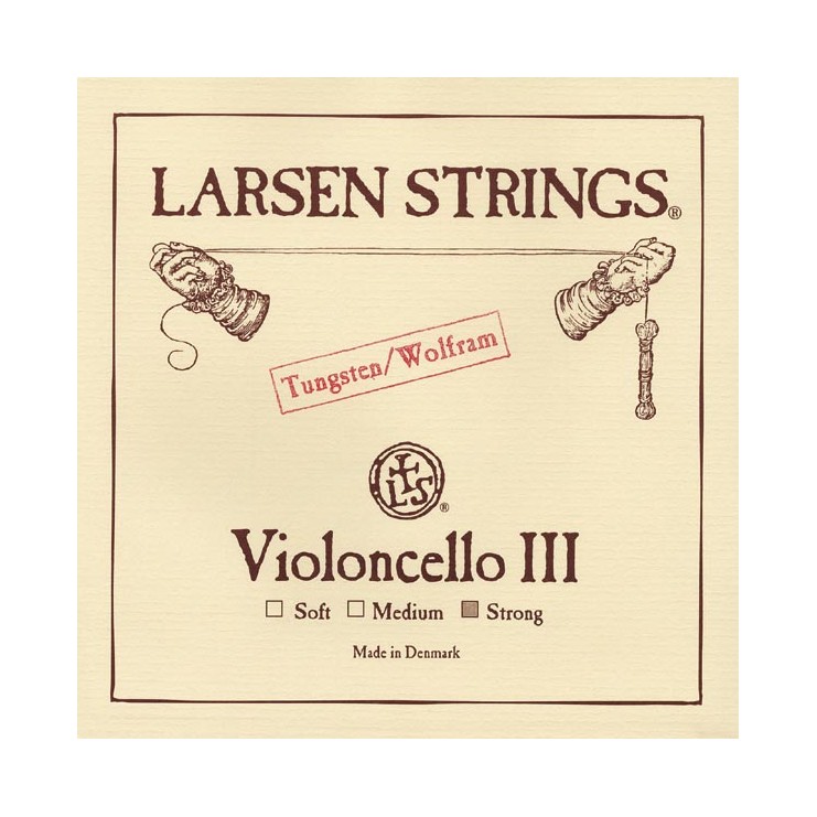 Corde pour violoncelle Larsen 3e Sol Strong