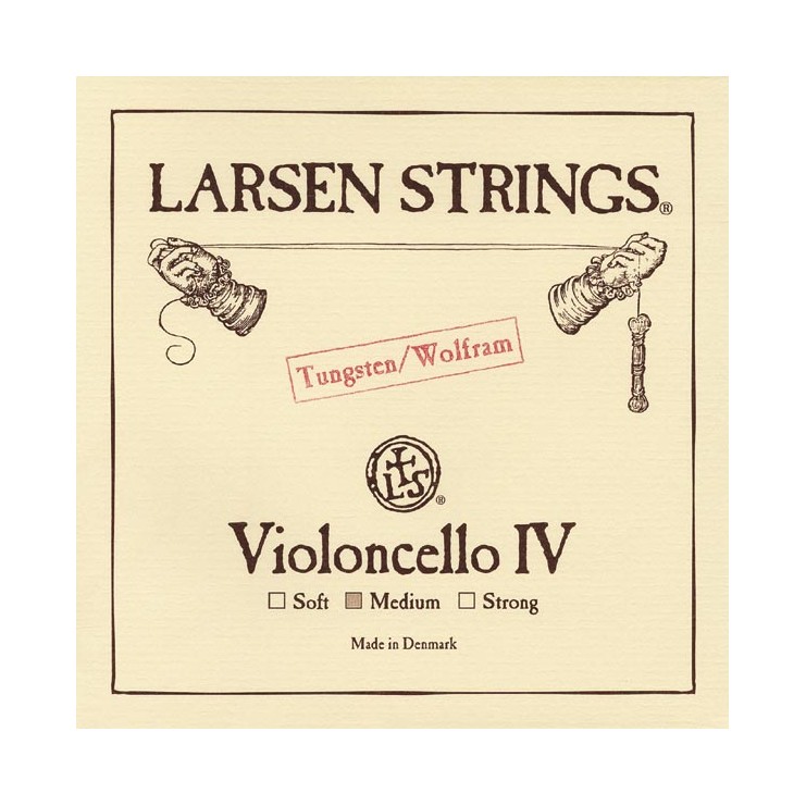 Cuerda de cello Larsen 4ª Do Medium
