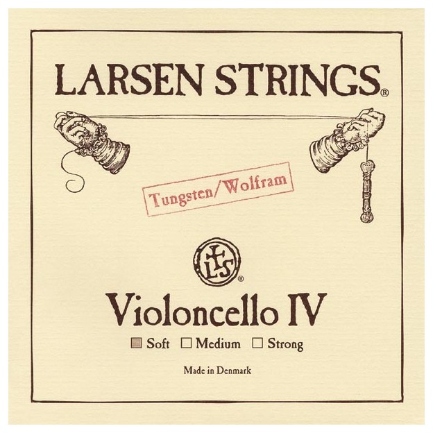 Cuerda de cello Larsen 4ª Do Soft
