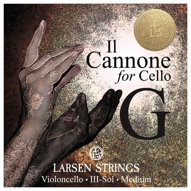 Corde pour violoncelle Larsen Il Cannone 3e sol 4/4 Warm & Broad