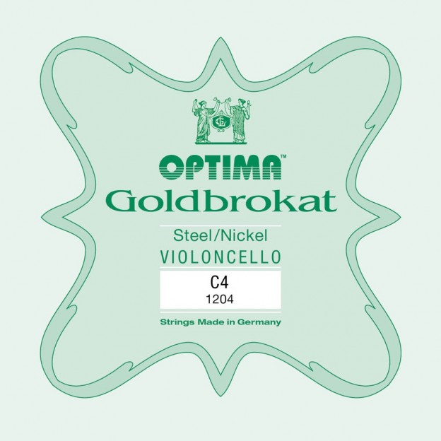 Cuerda de cello Optima Goldbrokat 4&ordf; Do Medium