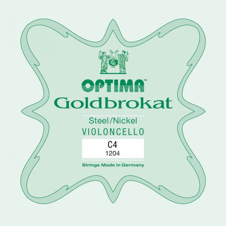 Cuerda cello Optima Goldbrokat 1204 4ª Do Medium