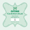 Cuerda cello Optima Goldbrokat 1204 4ª Do Medium