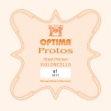 Cuerda de cello Optima Protos 1ª La Medium