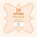 Optima Protos cello D string, Medium