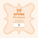 Cuerda de cello Optima Protos 3ª Sol Medium