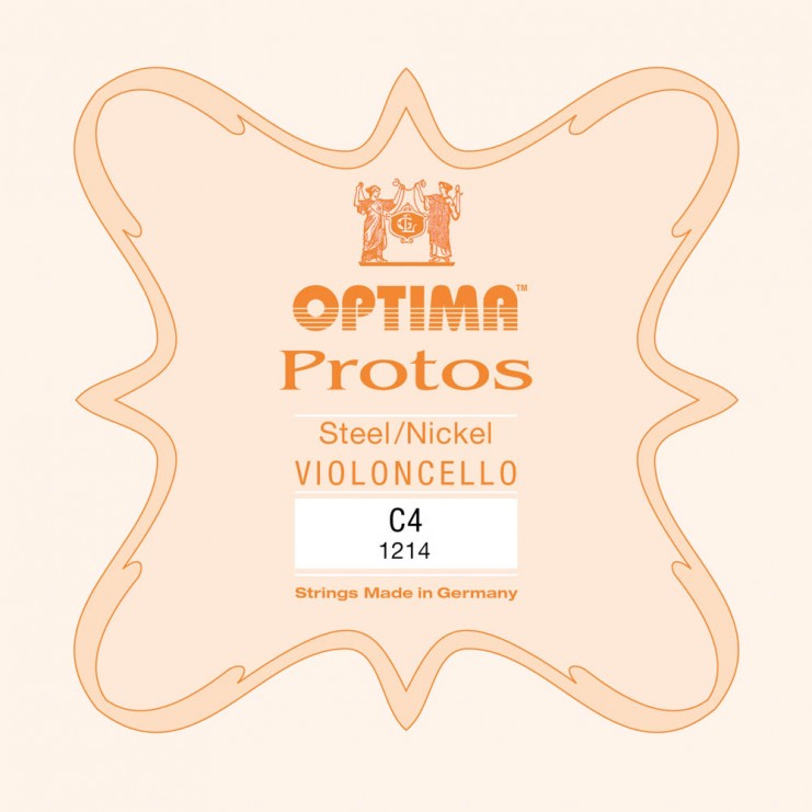 Cuerda de cello Optima Protos 4ª Do Medium