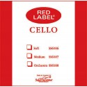 Cuerda cello Super-Sensitive Red Label 2ª Re Medium