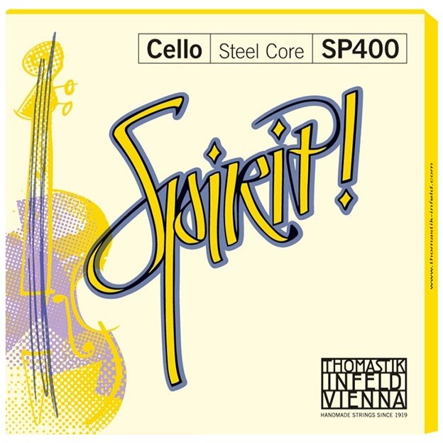 Thomastik Spirit! cello string set Medium