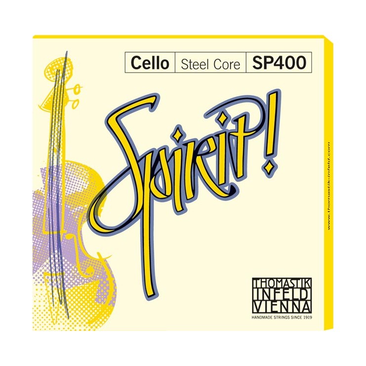 Thomastik Spirit! cello string set Medium