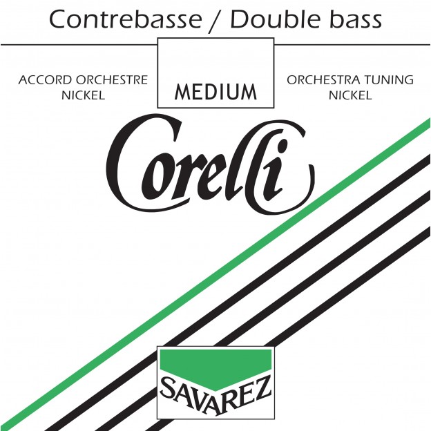 Corelli Orchestra Nickel double bass 3rd A string, Medium