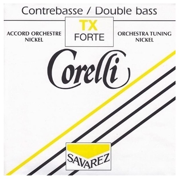 Cuerda de contrabajo Corelli orquesta n&iacute;quel 2&ordf; Re Forte