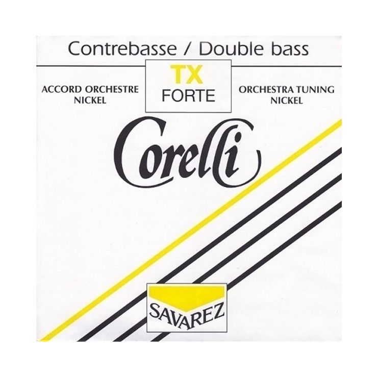 Cuerda de contrabajo Corelli orquesta níquel 3ª La Forte