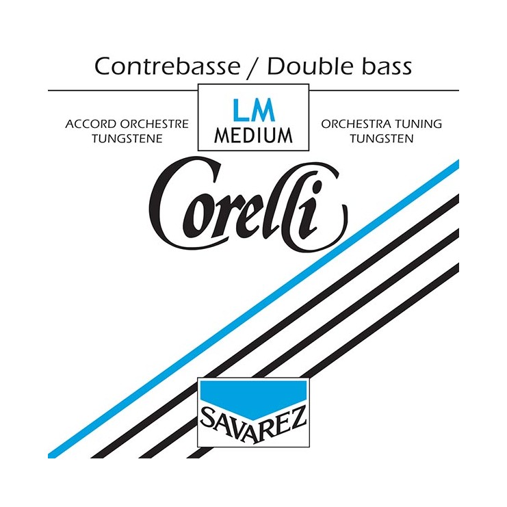 Cuerda de contrabajo Corelli orquesta tungsteno 4ª Mi Medium