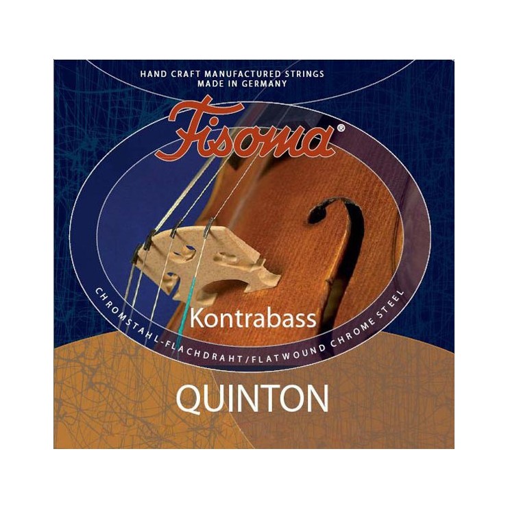 String bass Lenzner Fisoma Quinton F1301 1st G, Steel, flat Medium