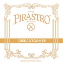 Cuerda Diskant (treble) gamba Pirastro 253520 5ª Sol - 20 1/2 plateada sobre tripa