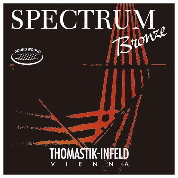 Cuerda de guitarra ac&uacute;stica Thomastik Spectrum Bronze 3&ordf; Sol SB24
