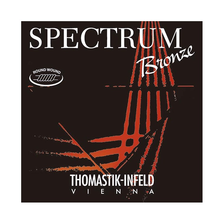 Cuerda de guitarra acústica Thomastik Spectrum Bronze 3ª Sol SB24