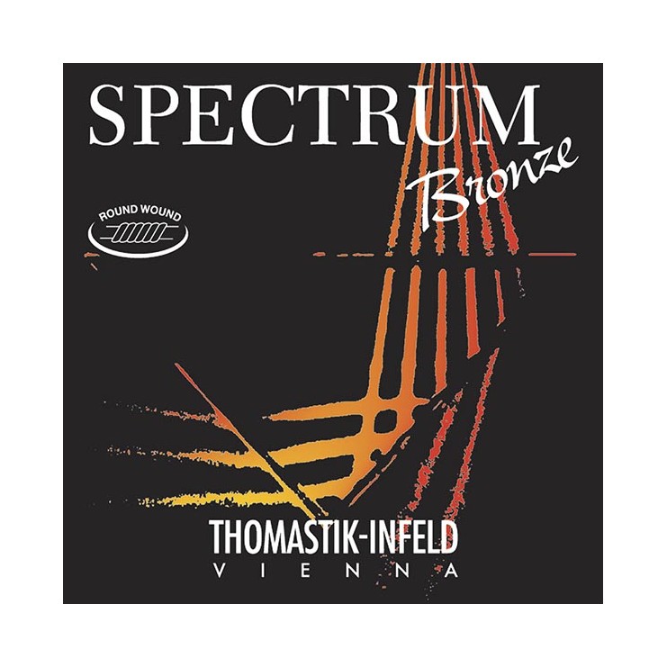 Cuerda de guitarra acústica Thomastik Spectrum Bronze 5ª La SB41