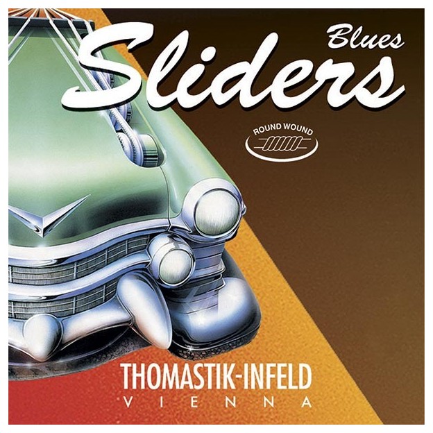 Cuerda de guitarra eléctrica Thomastik Blues Sliders 4ª Re  SL25