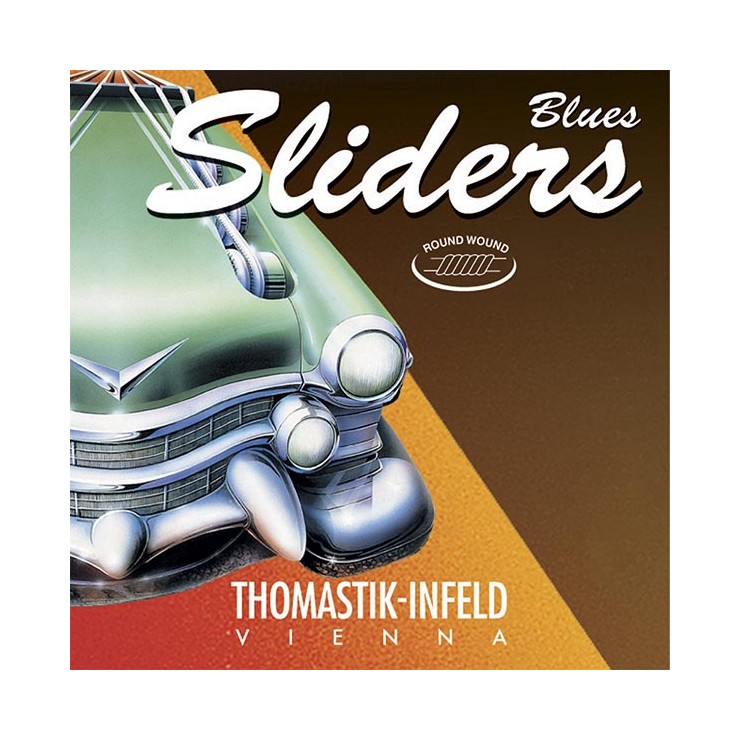 Cuerda guitarra eléctrica Thomastik Blues Sliders SL25 4ª Re