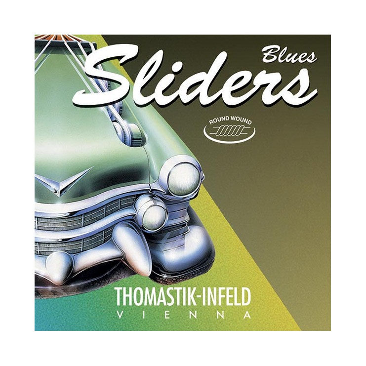 Cuerda guitarra eléctrica Thomastik Blues Sliders SL28 4ª Re