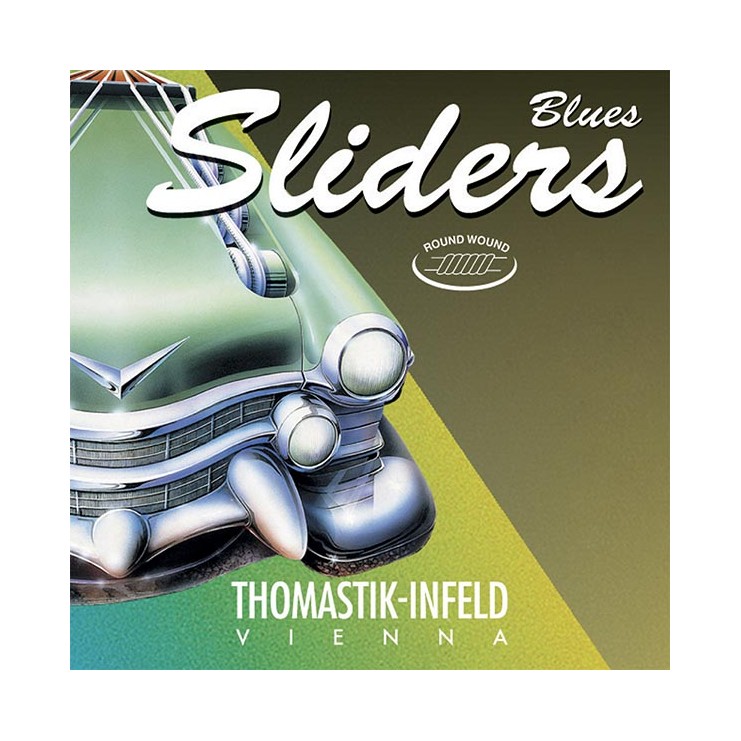 Cuerda de guitarra eléctrica Thomastik Blues Sliders 6ª Mi SL48