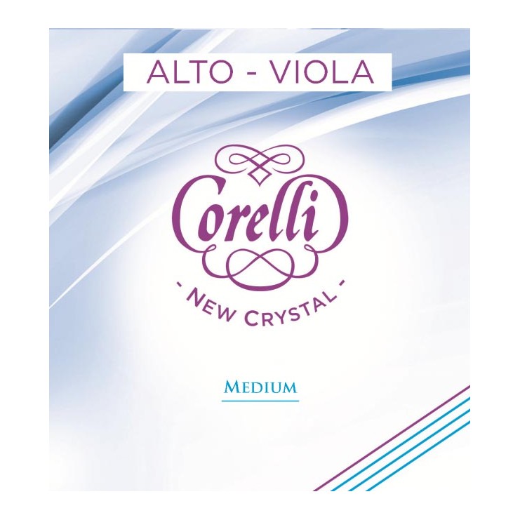Cuerda de viola Corelli Crystal 3a Sol Medium 13"-14" en tubo