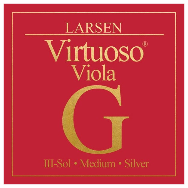 Cuerda de viola Larsen Virtuoso 3&ordf; Sol Medium