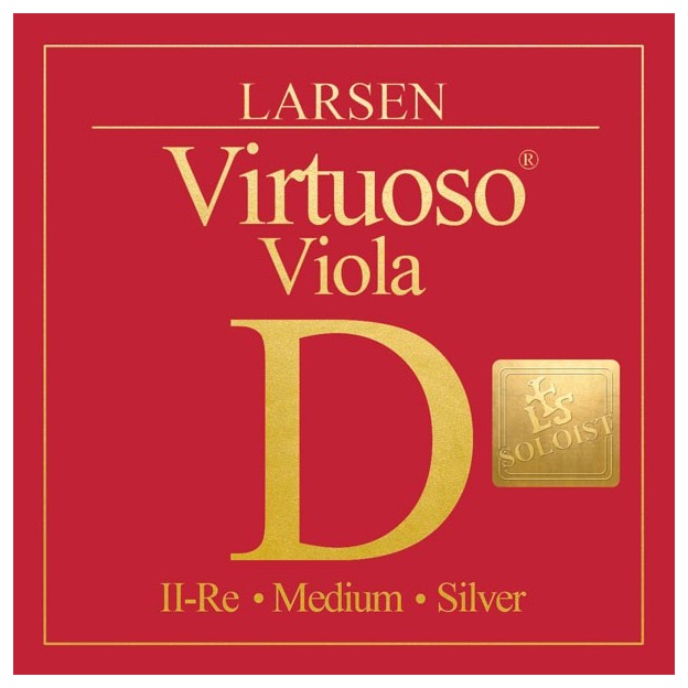Cuerda de viola Larsen Virtuoso Soloist 2&ordf; Re Medium