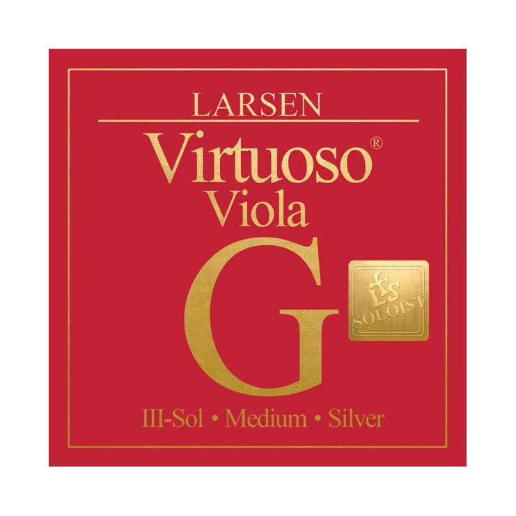 Cuerda de viola Larsen Virtuoso Soloist 3ª Sol Medium