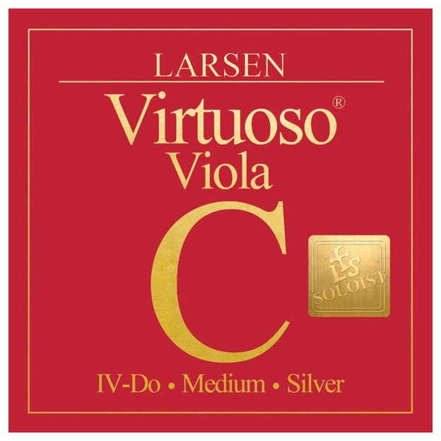 Cuerda de viola Larsen Virtuoso Soloist 4ª Do Medium