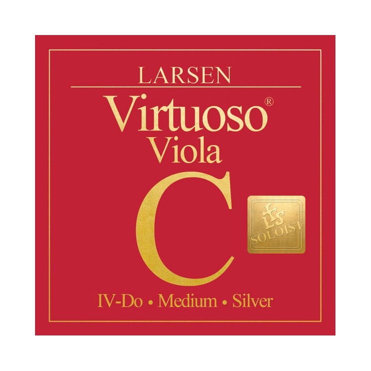 Cuerda de viola Larsen Virtuoso Soloist 4ª Do Medium