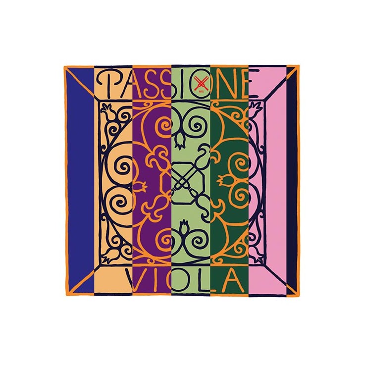 Cuerda de viola Pirastro Passione 1ª La acero/acero cromado Bola removible Medium