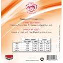 Corelli Crystal violin D string, Forte