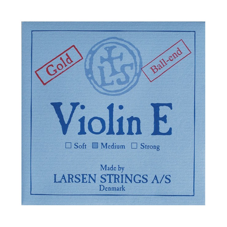 Larsen violin E gold string Ball Medium